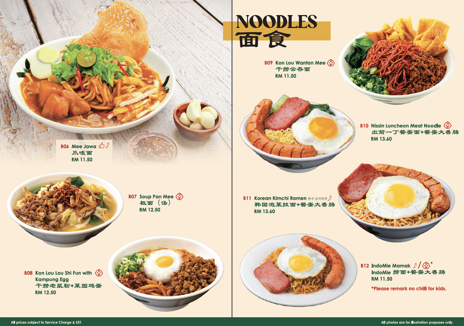 Heritage Kopitiam 大马茶室 @Happy Mansion Seksyen 17 菜单